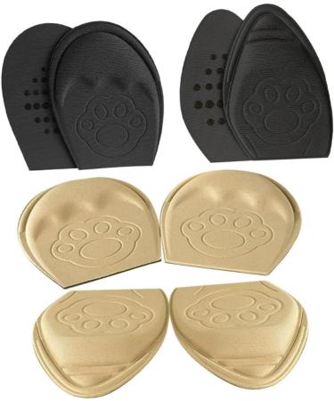 Gatuida 12 Pairs High Heel Insoles for Women - Forefoot Half Size Pad with Metatarsal Support Breathable Sticky Foam - Perfect for Black Heels - Buy Online on GoSupps.com
