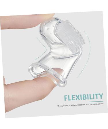 Shop Healeeved Silicone Milk Toothbrush for Babies - 360 Oral Care Training Toothbrush in Colorful 2-Piece Packs - Buy Online on GoSupps.com