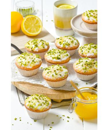 Buy Dr. Oetker Lemon Muffins Baking Mix - 4 x 415g | Easy Recipe for 12 Delicious Muffins with Glaze | International Shipping Available - Buy Online on GoSupps.com