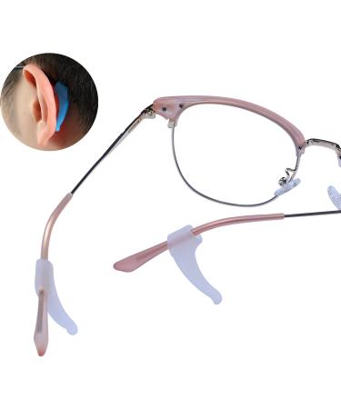 MUXIJIA 20 Couples Anti-Slip Silicone Glasses Ear Hooks - Soft Comfort Holders 10 Black + 10 White Perfect Glasses Anti-Slip Accessories for All Eyewear - Buy Online on GoSupps.com