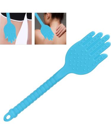 Body Massage Device - Silicone Scraping Patistick & Acupuncture Hammer for Relaxation | Neck Back Legs & Hips - Blue - Buy Online on GoSupps.com