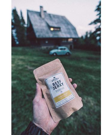 Buy German Beef Jerky - Lemon Ginger Flavor | 5 Pack (250g) - Premium Dried Beef | International Shipping Available - Buy Online on GoSupps.com