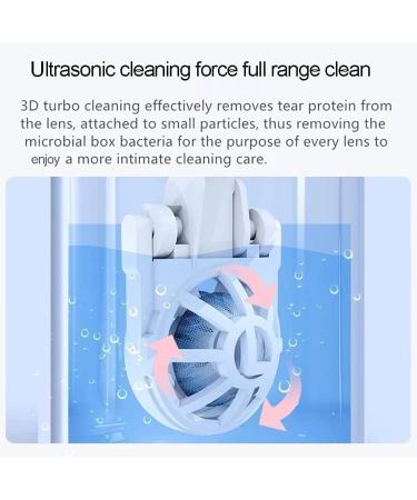 Ultrasonic Contact Lens Cleaner - AITIME Electronics Travel Size Machine for Soft RGP Colored Lenses & Protein Remover (Gradient Green) - Buy Online on GoSupps.com