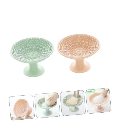 FRCOLOR 6 Pcs Silicone Makeup Brush Scrub Pad - Portable Cleaning Tool for Beauty Applicators & Brushes - Buy Online on GoSupps.com