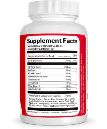 Osemtra Pills for Weight Loss Natural Alternative to Injection Pen GLP-1 Supplement for Women & Men 60 Capsules - Biogenova - Buy Online on GoSupps.com