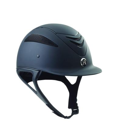 One K Unisex Defender Protective Riding Helmet, Black Matte, Large Long Oval