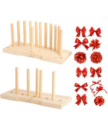 Newooh Bow Maker Wooden Wreath Bow Maker Tool  Durable Portable Bow Tie Machine for Kitchen and Home Making - Buy Online on GoSupps.com
