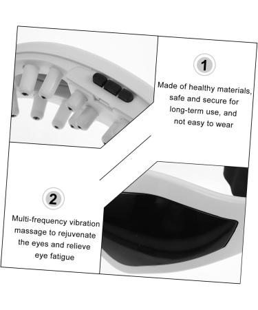 Didiseaon 1 Pc Appareils De Massage Des Yeux B tons De Massage Des Yeux De Massage Facial Massage Des Yeux Masques Masseur Oculaire Chauffant Outil De Massage Des Yeux Abdos Black - Buy Online on GoSupps.com