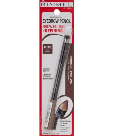 Rimmel London Professional Eyebrow Pencil 002 Hazel - Perfectly Defined Brows | International Shipping Available - Buy Online on GoSupps.com