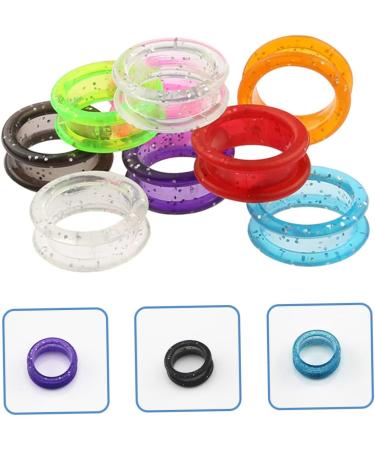 Minkissy Scissor Finger Rings - Slide-Resistant Salon Shear Control Finger Protection Rings for Hairdressers - 2 Pack in Various Colors (2.5x2.5cm) - Buy Online on GoSupps.com