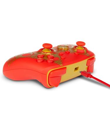 PowerA Enhanced Wired Controller for Nintendo Switch - Mario Gold M Gamepad - Buy Online on GoSupps.com