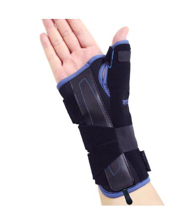 VELPEAU Wrist Brace Thumb Spica Splint Support for De Quervains Tenosynovitis Carpal Tunnel Syndrome Stabilizer for Arthritis Tendonitis Sprains Sports Injuries Pain Relief for Men and Women (Medium Right Hand) Medi - Buy Online on GoSupps.com