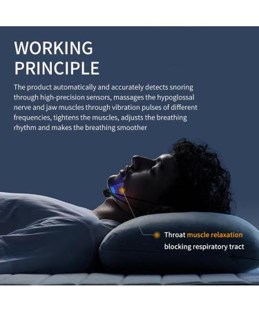 HOTSLHX Upgraded Smart Anti-Snoring Device | Effective Sleep Aid for Men and Women - Buy Online on GoSupps.com