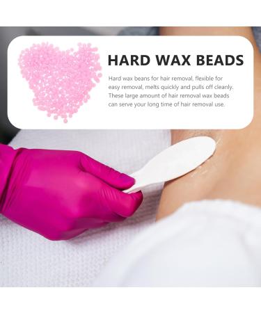 PopetPop 3 Pack Hard Wax Beans for Hair Removal - Sensitive Formula Pink Beeswax - Effective Waxing for Face & Body - Buy Online on GoSupps.com