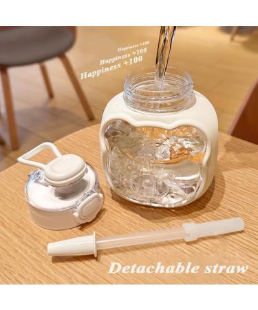 General Purpose Large Capacity Plastic Water Cup Double Drink Big Belly Cup High Temperature Resistance Lovely Gift for Children - Buy Online on GoSupps.com