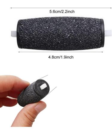 8 Pcs Extra Coarse Replacement Rollers for Hard Skin Remover - Foot File Refills - Buy Online on GoSupps.com