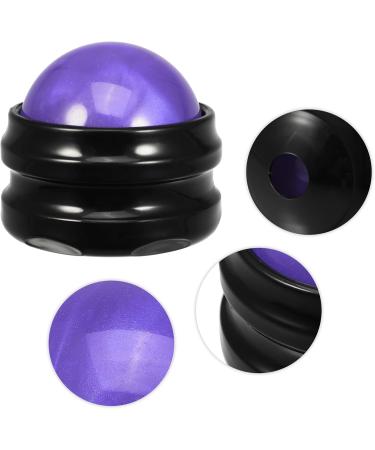 VOCOSTE Massage Rollerball - Stress Relief Tool in Black & Purple | Shop Internationally - Buy Online on GoSupps.com
