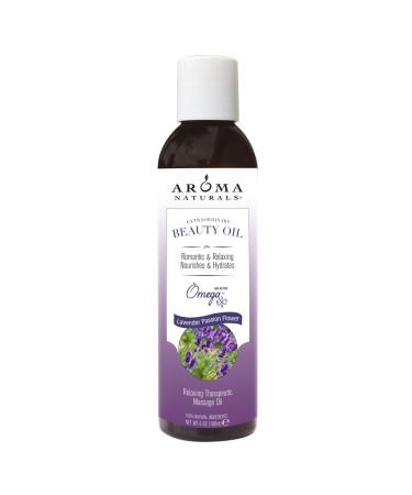 Aroma Naturals Relaxing Therapeutic Beauty Oil Lavender Passion Flower 6 Ounce