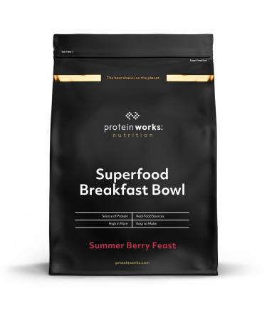 Protein Works Superfood Breakfast Bowl | Summer Berries | High in protein | 600g Summer Berries 600g - Buy Online on GoSupps.com