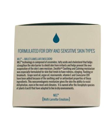 ZERAFITE Soothing & Calming Face Moisturizer for Dry & Sensitive Skin - 2.2 fl. oz. / 65 ML | International Shipping Available - Buy Online on GoSupps.com