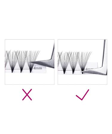 14D 0.05mm C Curl Russian Eyelash Extensions - Premade Fans 8-14mm | International Shipping - Buy Online on GoSupps.com