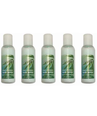 Rainkissed Leaves Body Lotion 2 Ounces Bottles - Set of 5