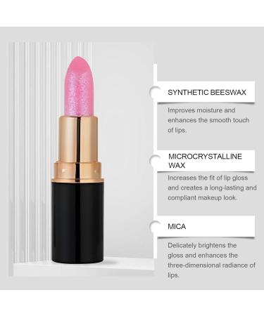  Godpqiui Sparkling Gloss Moisturizing and Waterproof Beauty Products - Glossy Lipstick Makeup | For Weddings Parties Banquets Social Occasions and Birthdays - Buy Online on GoSupps.com
