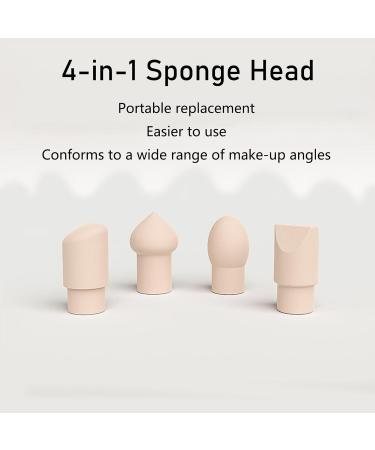 4-in-1 Makeup Blender Sponge Pen - Perfect for Under Eye Concealer Portable & Replaceable Tips for Flawless Application - Buy Online on GoSupps.com
