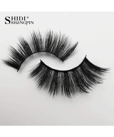 Thick Long 3D False Eyelashes - 4 Pairs Reusable Black Imitation Water Mane - International Shipping Available - Buy Online on GoSupps.com