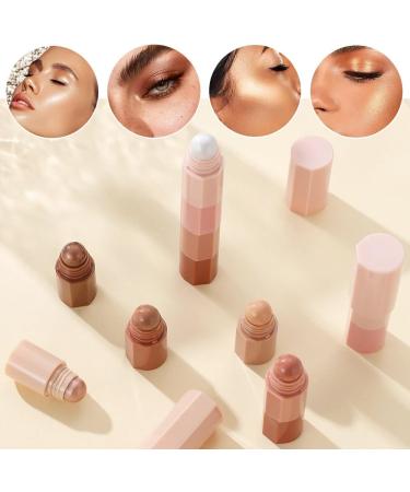 Eyeshadow Stick Set 4-in-1 Eyeshadow Stick 8 Colors Matte and Pearlescent Eyeshadow Pencil Eye Crayon Eyeshadow Smooth Cream Eyeshadow Stick Eye Makeup Products - Buy Online on GoSupps.com