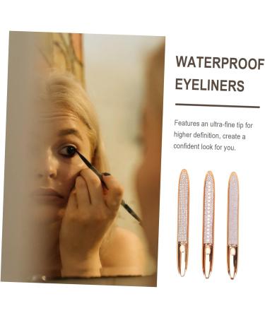 3pcs Eyeliner Makeup Tools Lash Tool Lady Parts Eye Grooming Pens Girl Fake Eyelashes - Buy Online on GoSupps.com