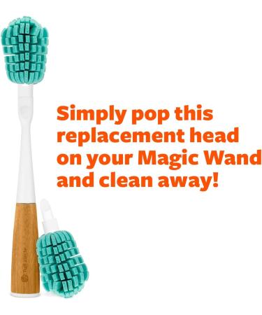 Full Circle Magic Wand Replacement Head Sponge Head for Washing Glasses Non Scratch Glass Safe Scrubber Sponge - Buy Online on GoSupps.com