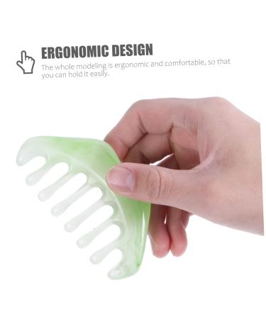 FRCOLOR 12 STK Terahertz Gua Sha Massage Combs & Hairbrush for Men - Professional Body Hair Care Tools - Buy Online on GoSupps.com