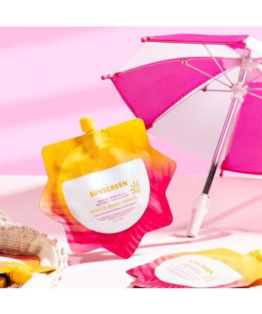  G n rique Sunscreen Gel SPF 50 Clear Facial Lotion 50ml Broad Spectrum Sunblock UV Protection Travel Size Lightweight Non Greasy Gel for Beach Hiking Outdoor Activities and Daily Use - Buy Online on GoSupps.com