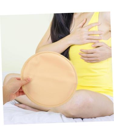 Healeved 2pcs Castor Oil Pack Chest Pad Reusable Essential Oil Auxiliary Pack 2pcs (chest Pad Khaki) Organic Castor Oil Breast Bread Pad Sleep Helper Auxiliary Tool Fabric To Sleep - Buy Online on GoSupps.com