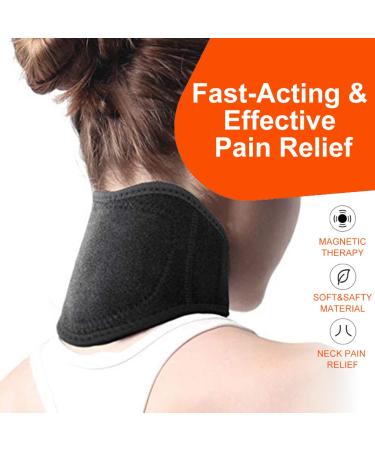 Self-Warming Neck Warmer for Pain Relief | Cervical Support Bandage - 2 PCs | Ideal for Headaches & Muscle Pain - Buy Online on GoSupps.com