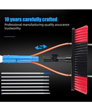 Water Fed Window Cleaning Pole Water Fed Telescopic Brush Extendable Cleaner Conservatory Roof Suitable For Photovoltaic Panel Cleaning (Color : 30cm Size : 8M) 8M 30cm - Buy Online on GoSupps.com