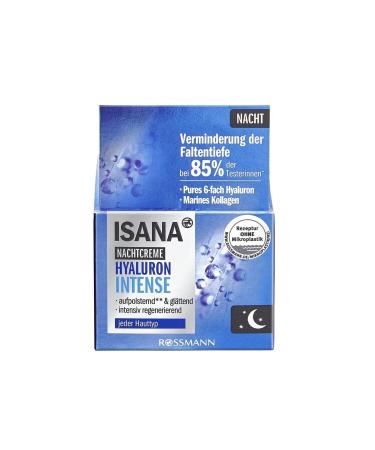 ISANA MED Isana night cream hyaluronic acid 50 ml