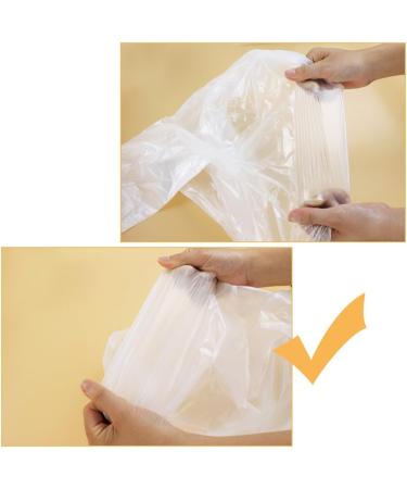 Wekioger 2.6 Gallon Small Garbage Bags 320 Counts White - Buy Online on GoSupps.com