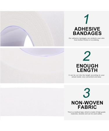 5 Rolls Medical Pressure Sensitive Tape | Skin-Friendly Self-Adhesive Paper Tape | Gentle Adhesion & Breathable | Portable Medical Tape for International Shipping - Buy Online on GoSupps.com
