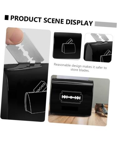 Operitacx Cardboard Razor Box - Eco-Friendly Blade Holder for Travel & Disposal | Recycled Shaving Case - Buy Online on GoSupps.com
