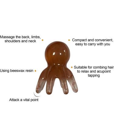 Portable Octopus Head Massager | Comfort & Relaxation for Men & Women - International Shipping Available - Buy Online on GoSupps.com