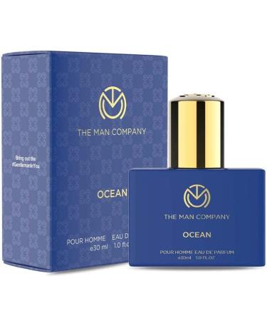The Man Company Ocean Perfume for Men | Premium Luxury Long lasting Fragrance Spray | Eau De Perfume -30ml