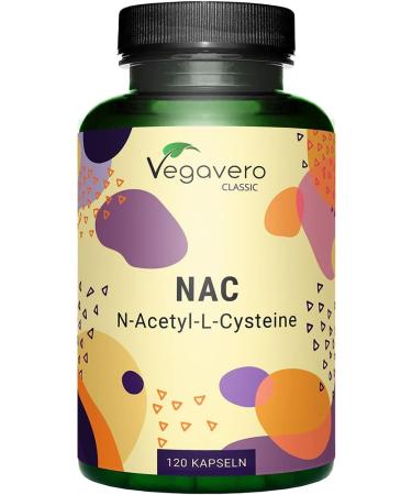 Vegavero NAC Supplement NAC N Acetyl Cysteine 600 mg - 120 Capsules
