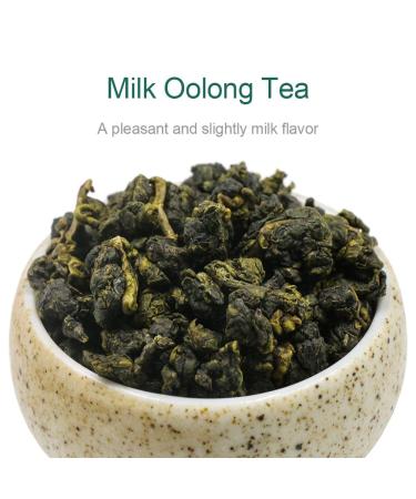 FullChea Milk Oolong Tea - Taiwan High Mountain Jin Xuan Oolong - Milky & Silky Aroma - Health Tea - 4oz/113g - Buy Online on GoSupps.com