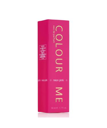 Colour Me Neon Pink by Milton-Lloyd - Perfume for Women - Amber Floral Woody Scent - Mandarin and Ginger Notes - Blended with Jasmine and Vanilla - for Vibrant Ladies - 1.7 oz EDP Spray Neon Pink 1.7 Fl Oz (Pack of 1) - Buy Online on GoSupps.com