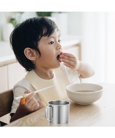 VORCOOL Kids Stainless Steel Mug 3Pcs - Extra Small Tea Coffee Camping Mugs for Unbreakable Milk Drinking - Buy Online on GoSupps.com