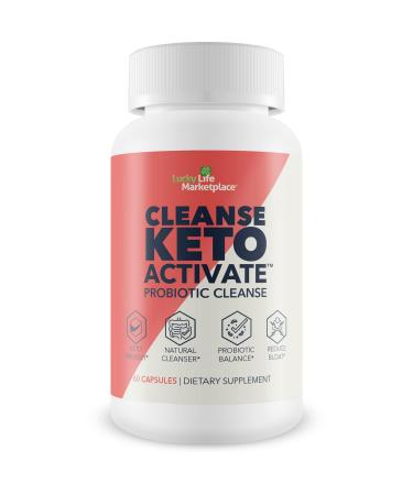 CLEANSE KETO ACTIVATE - KETO CLEANSE FOR WOMEN & MEN - HELP FLUSH TOXINS & IMPURITIES - PROMOTE REGULARITY - AID DIGESTION & DETOX - KETO CLEANSE & DETOX - SUPPORT HEALTHY BODY FUNCTION - BOOST ENERGY - Buy Online on GoSupps.com
