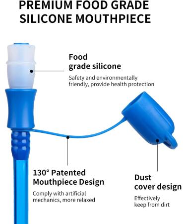 BQA Hydration Water Bladder Reservoir 2L for Outdoor Activities - Blue - Buy Online on GoSupps.com