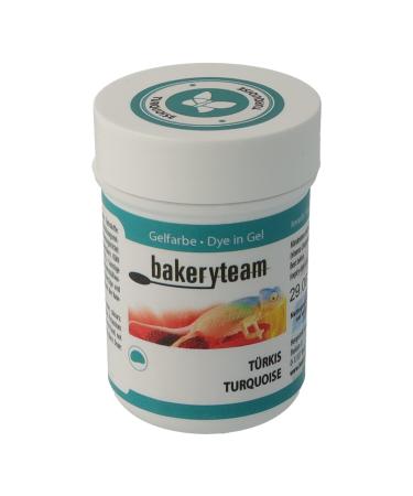 bakeryteam Food Coloring Icing Color Gel Color Turquoise 35 g